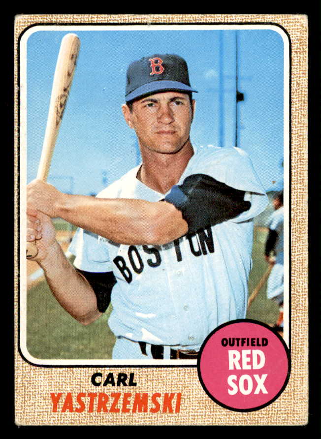 1968 Topps Baseball #250 Carl Yastrzemski Red Sox VG 541010