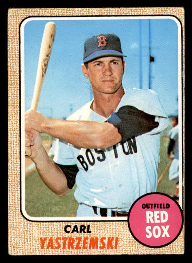 1968 Topps Baseball #250 Carl Yastrzemski Red Sox VG-EX 541011
