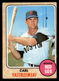 1968 Topps Baseball #250 Carl Yastrzemski Red Sox VG-EX 541011