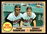 1968 Topps Baseball #530 Brooks Robinson Frank Robinson EX+/EX-MT 541014