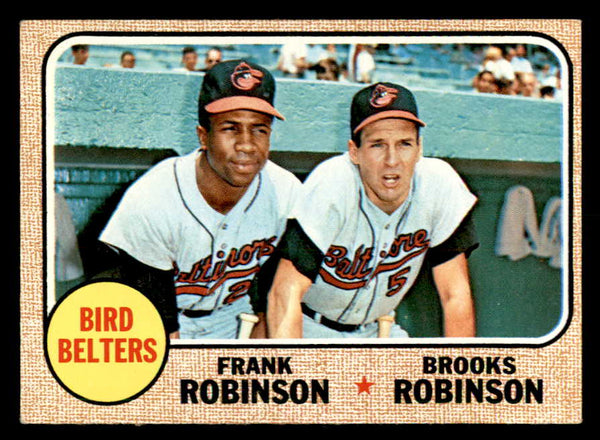 1968 Topps Baseball #530 Brooks Robinson Frank Robinson EX-MT 541016