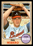 1968 Topps Baseball #257 Phil Niekro Braves VG-EX 541019