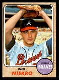 1968 Topps Baseball #257 Phil Niekro Braves EX-MT 541020