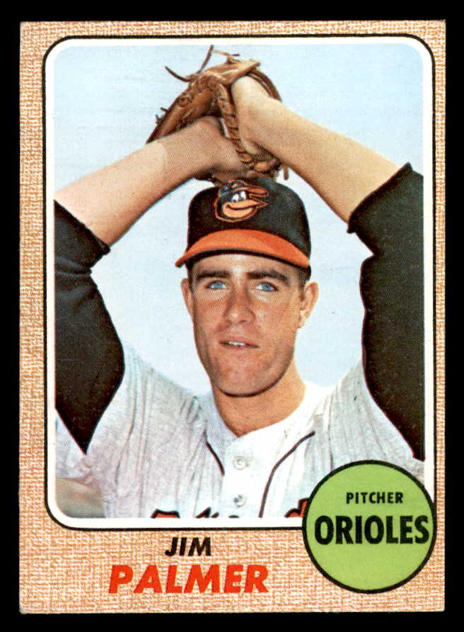 1968 Topps Baseball #575 Jim Palmer Orioles EX-MT 541023