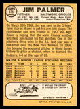 1968 Topps Baseball #575 Jim Palmer Orioles EX-MT 541023