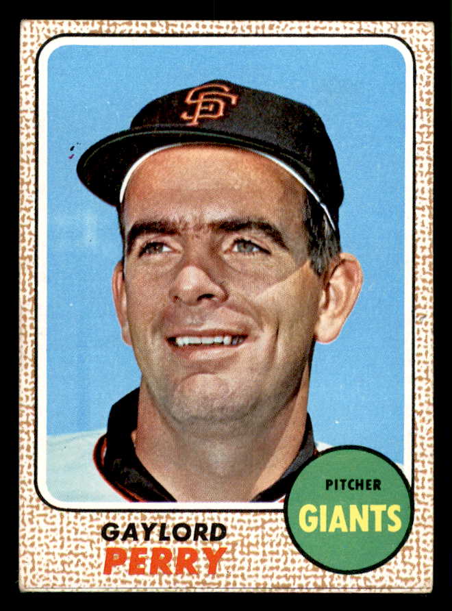 1968 Topps Baseball #085 Gaylord Perry Giants EX 541024
