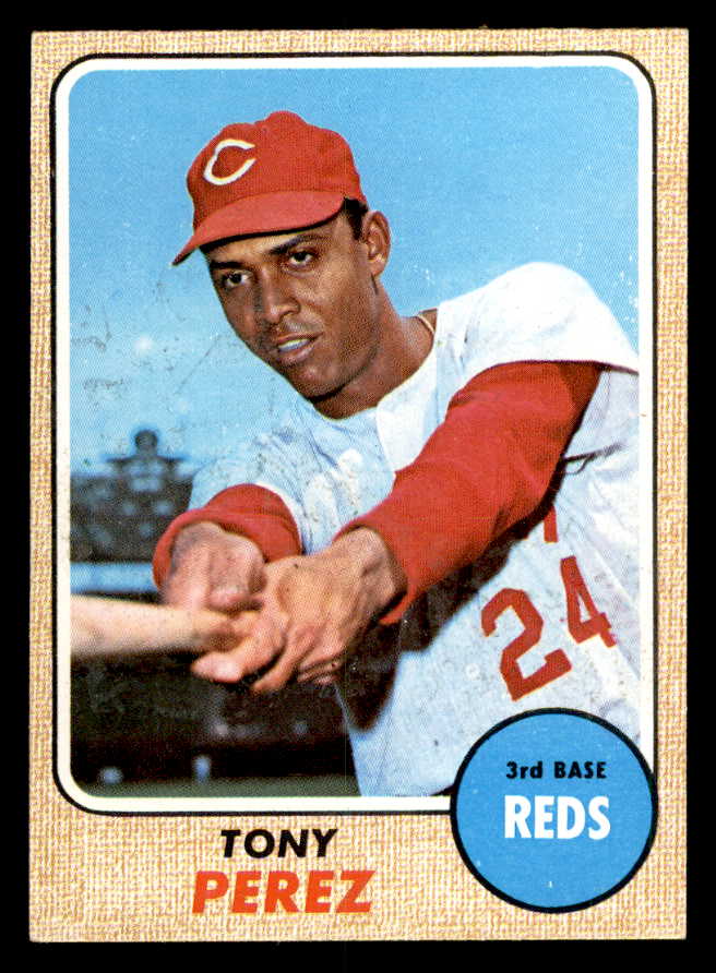 1968 Topps Baseball #130 Tony Perez Reds EX-MT 541027