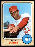1968 Topps Baseball #130 Tony Perez Reds EX-MT 541027