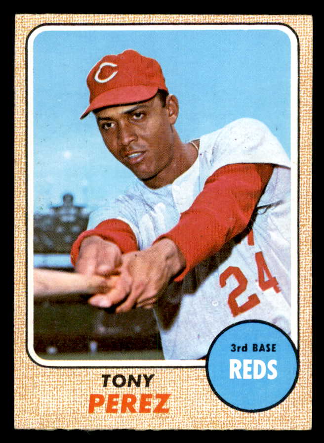 1968 Topps Baseball #130 Tony Perez Reds EX-MT 541028