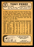 1968 Topps Baseball #130 Tony Perez Reds EX-MT 541028