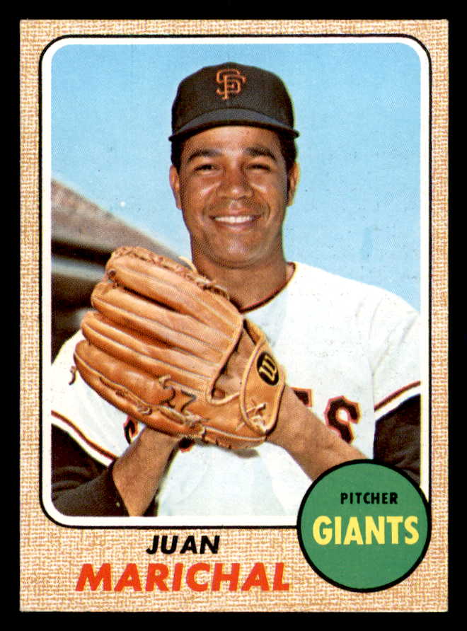1968 Topps Baseball #205 Juan Marichal Giants EX-MT 541029
