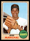 1968 Topps Baseball #205 Juan Marichal Giants EX-MT 541029