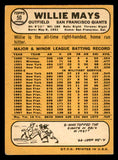 1968 Topps Baseball #050 Willie Mays Giants VG 541030