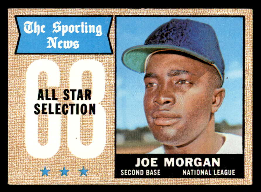 1968 Topps Baseball #364 Joe Morgan A.S. Astros EX 541031