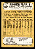 1968 Topps Baseball #330 Roger Maris Cardinals GD-VG 541035