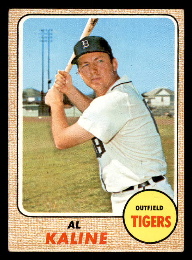 1968 Topps Baseball #240 Al Kaline Tigers EX 541042