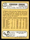1968 Topps Baseball #410 Fergie Jenkins Cubs EX 541049