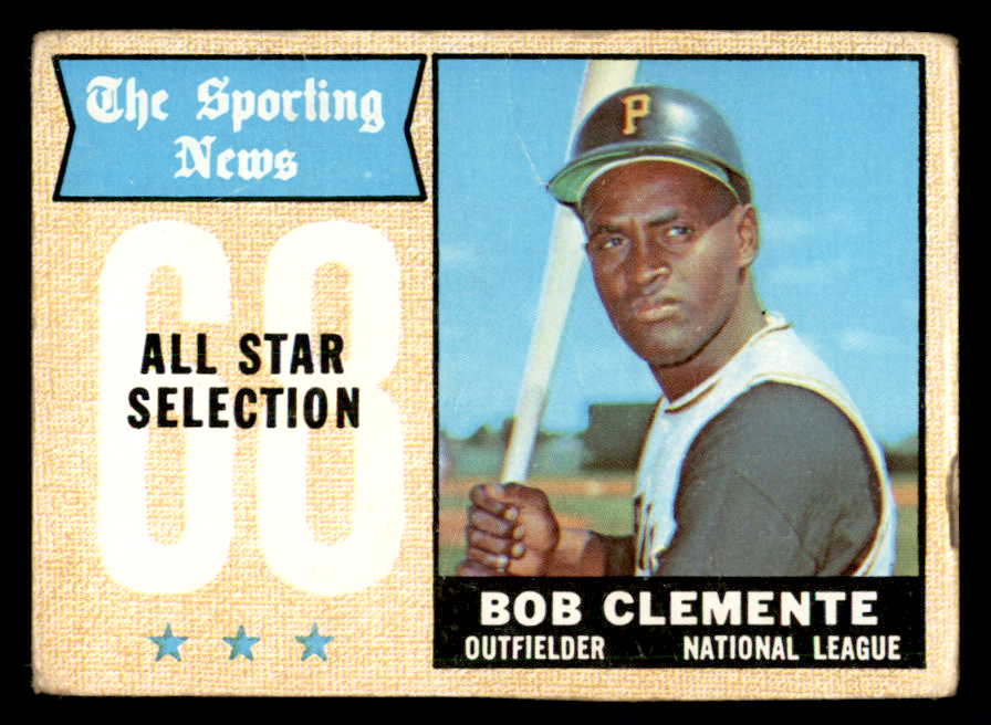 1968 Topps Baseball #374 Roberto Clemente A.S. Pirates FR-GD 541051