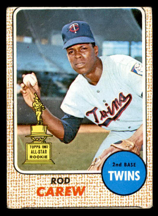 1968 Topps Baseball #080 Rod Carew Twins VG 541054