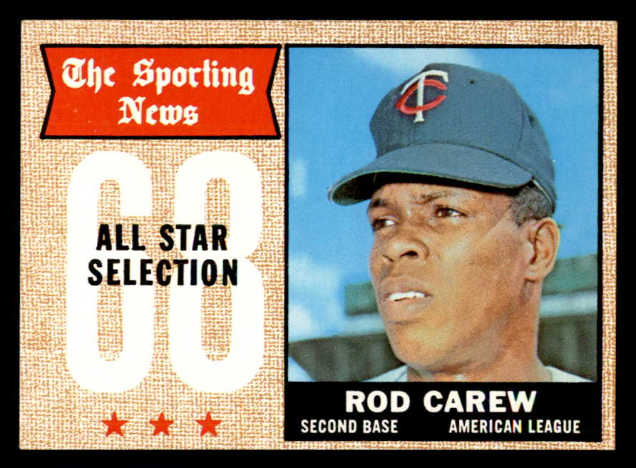 1968 Topps Baseball #363 Rod Carew A.S. Twins EX-MT 541055