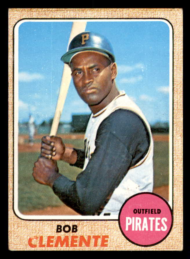 1968 Topps Baseball #150 Roberto Clemente Pirates VG 541056