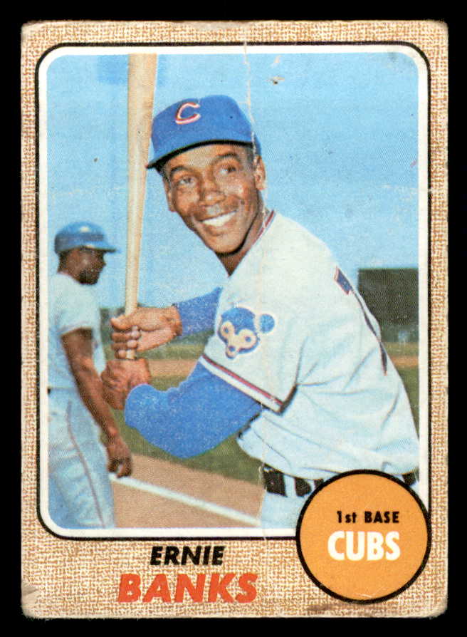 1968 Topps Baseball #355 Ernie Banks Cubs FR-GD 541059