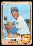 1968 Topps Baseball #355 Ernie Banks Cubs FR-GD 541059