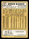 1968 Topps Baseball #355 Ernie Banks Cubs FR-GD 541059