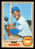 1968 Topps Baseball #355 Ernie Banks Cubs EX 541060