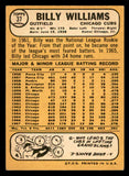 1968 Topps Baseball #037 Billy Williams Cubs EX 541068