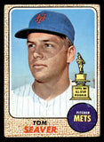 1968 Topps Baseball #045 Tom Seaver Mets VG 541071