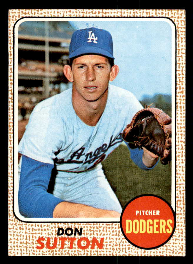 1968 Topps Baseball #103 Don Sutton Dodgers EX-MT 541073