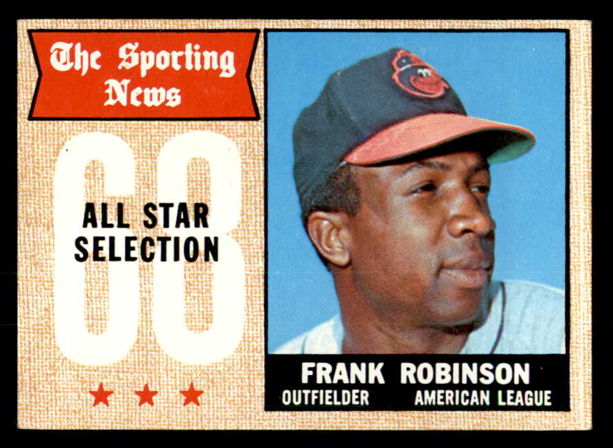 1968 Topps Baseball #373 Frank Robinson A.S. Orioles EX-MT 541074