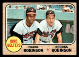 1968 Topps Baseball #530 Brooks Robinson Frank Robinson VG-EX 541079