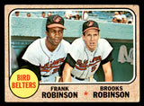 1968 Topps Baseball #530 Brooks Robinson Frank Robinson VG-EX 541081