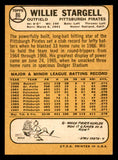 1968 Topps Baseball #086 Willie Stargell Pirates EX 541082