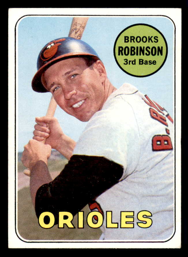 1969 Topps Baseball #550 Brooks Robinson Orioles EX+/EX-MT 541090