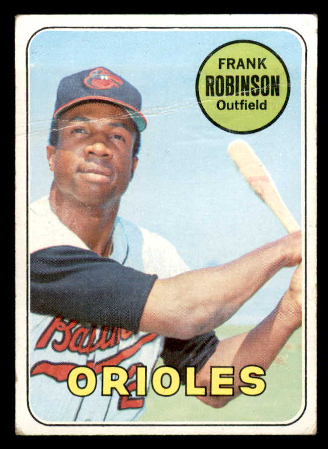 1969 Topps Baseball #250 Frank Robinson Orioles FR-GD 541091
