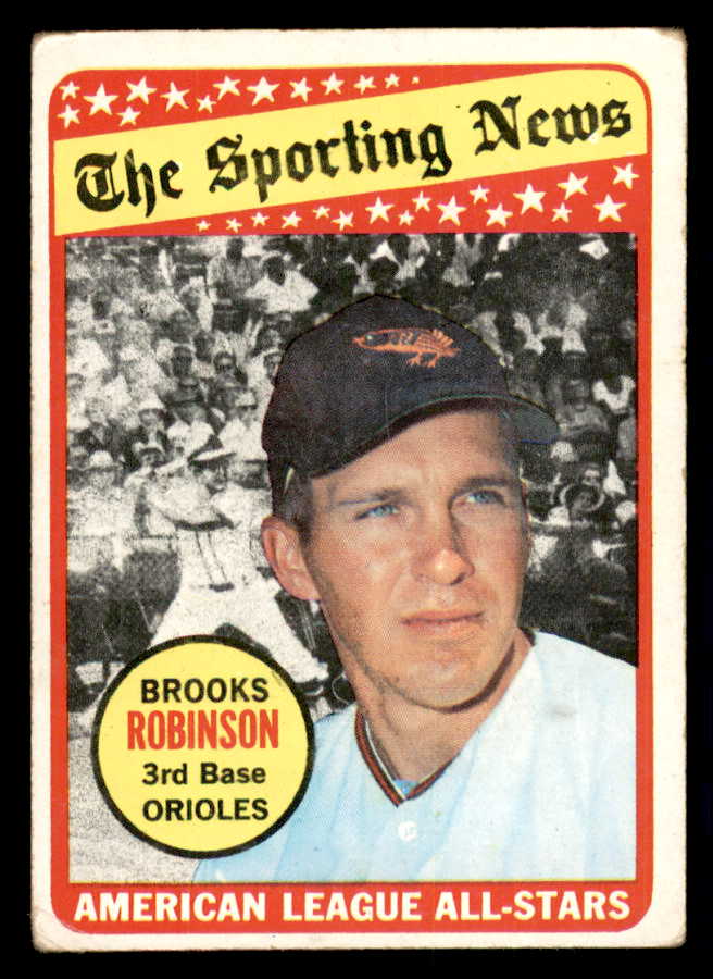 1969 Topps Baseball #421 Brooks Robinson A.S. Orioles VG 541098