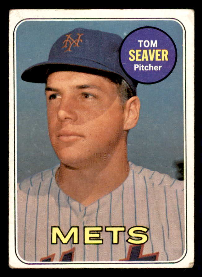 1969 Topps Baseball #480 Tom Seaver Mets VG 541099