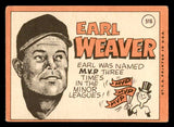 1969 Topps Baseball #516 Earl Weaver Orioles GD-VG 541100