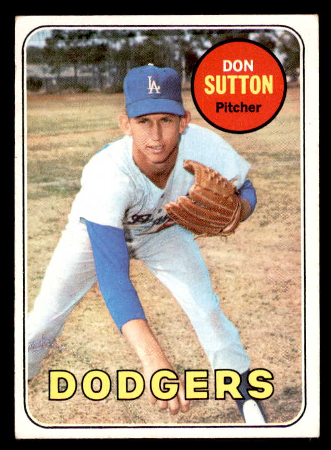 1969 Topps Baseball #216 Don Sutton Dodgers EX-MT 541107