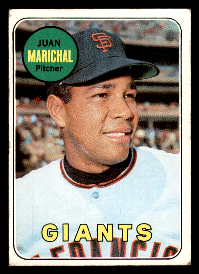 1969 Topps Baseball #370 Juan Marichal Giants VG 541111