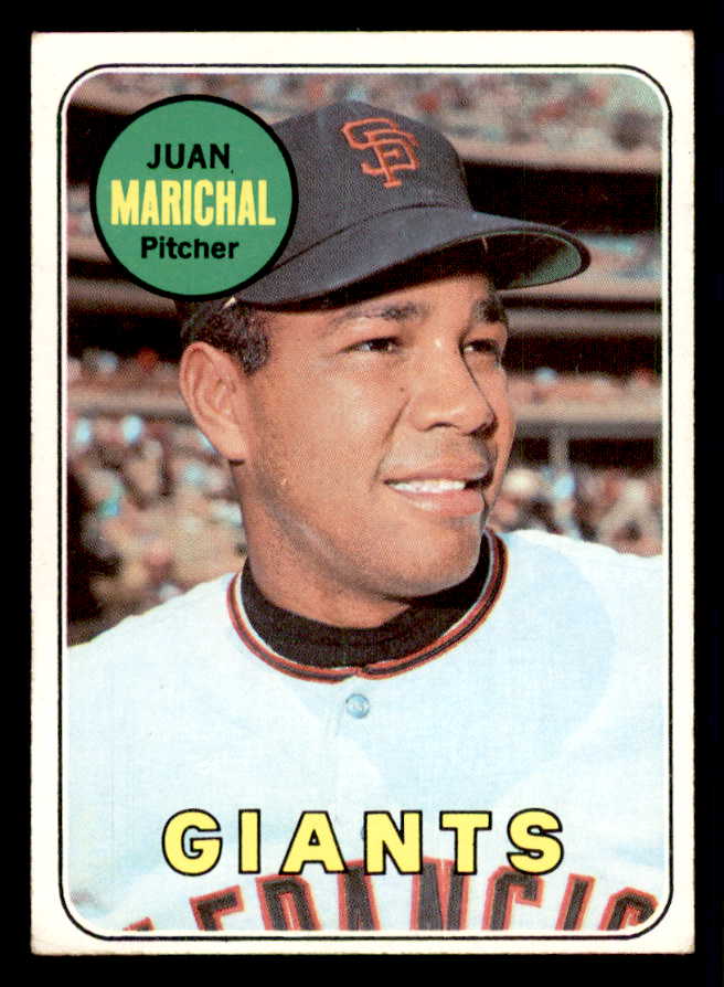 1969 Topps Baseball #370 Juan Marichal Giants EX 541112