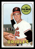 1969 Topps Baseball #573 Jim Palmer Orioles EX+/EX-MT 541115