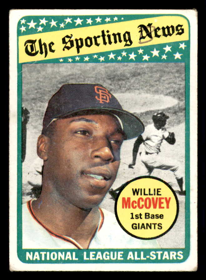 1969 Topps Baseball #416 Willie McCovey A.S. Giants VG 541121