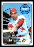 1969 Topps Baseball #295 Tony Perez Reds EX+/EX-MT 541123