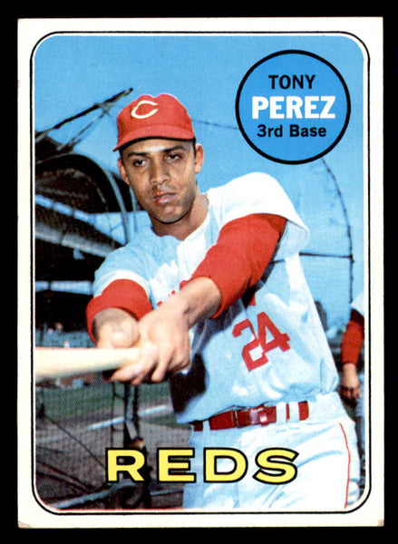 1969 Topps Baseball #295 Tony Perez Reds EX+/EX-MT 541123