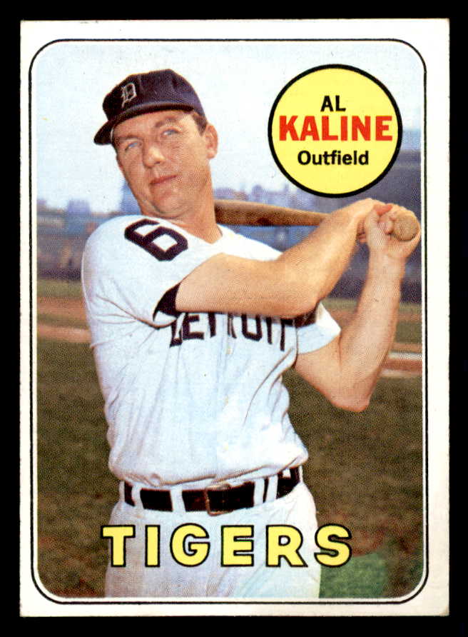 1969 Topps Baseball #410 Al Kaline Tigers EX+/EX-MT 541135