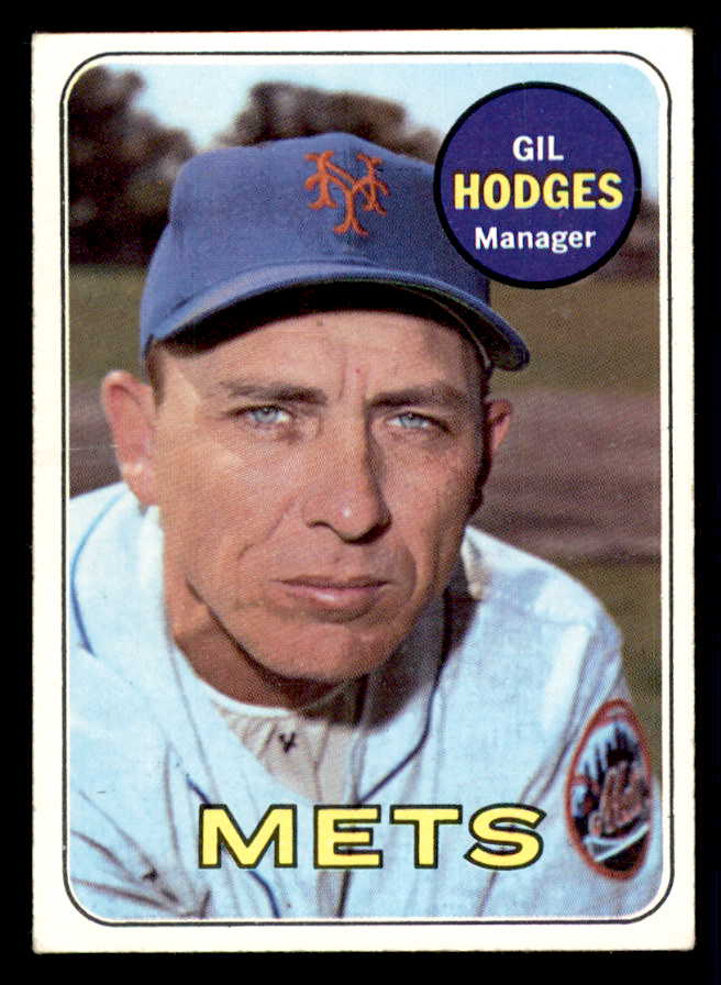 1969 Topps Baseball #564 Gil Hodges Mets VG 541136